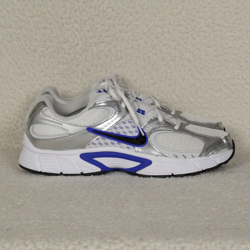 Nike V5 RNR Shoes Mens 13 White Blue Silver HJ5228-103 Retro Runner Y2K Chunky